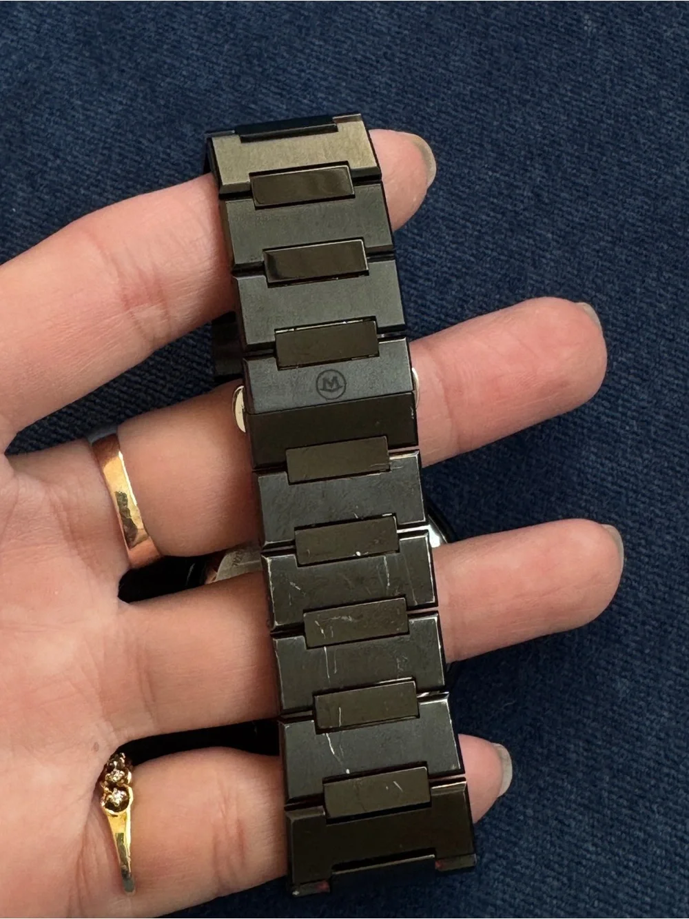 Movado‎ Sapphire Men's 84 G1 1885 A Stainless Steel Watch